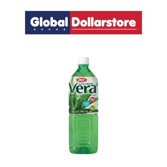 Aloe Vera King Sugar Free aloe vera drink featuring refreshing aloe vera flavor with a sugar-free formula, presented in convenient ready-to-drink packaging with distinctive Aloe Vera King branding.