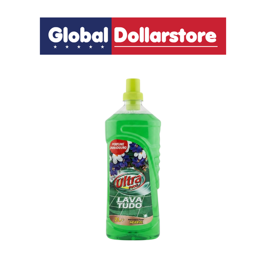 Amanhecer Ultra Pro Lava Duo Herbal 2L laundry cleaning solution featuring a herbal scent and generous 2-liter size for everyday household washing.