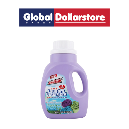 Awesome 2-in-1 Fresh Scent household cleaning product featuring a crisp fragrance and dual-purpose formula for convenient everyday home cleaning.