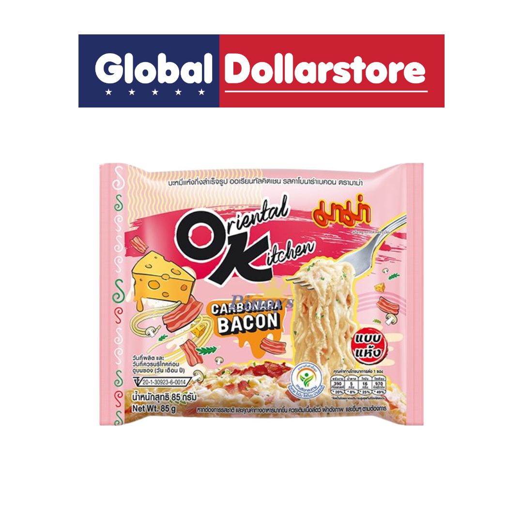MAMA ORIENTAL KITCHEN INSTANT NOODLES CARBONARA 85G