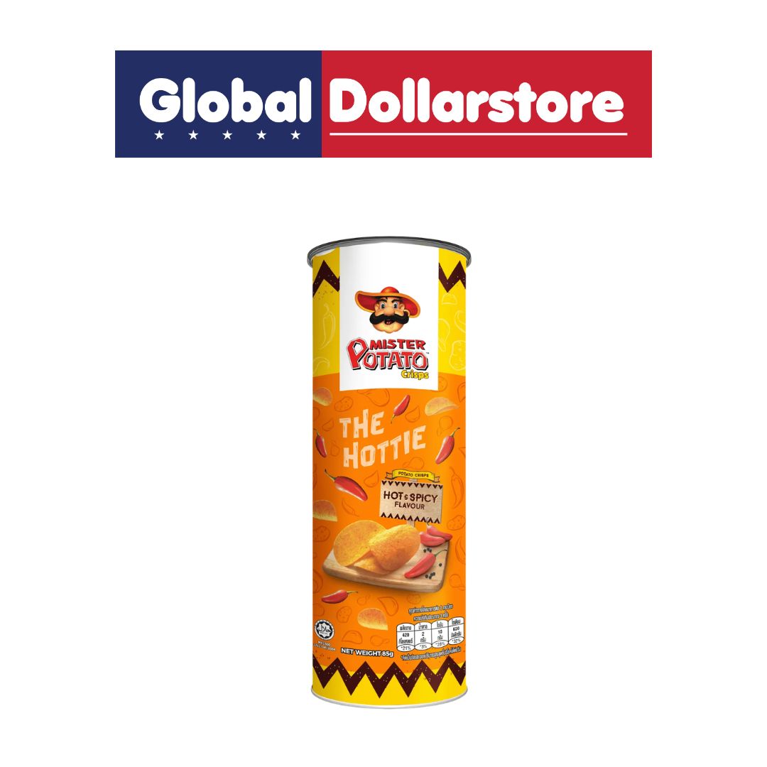 MISTER POTATO CHIPS HOT & SPICY 85G/14