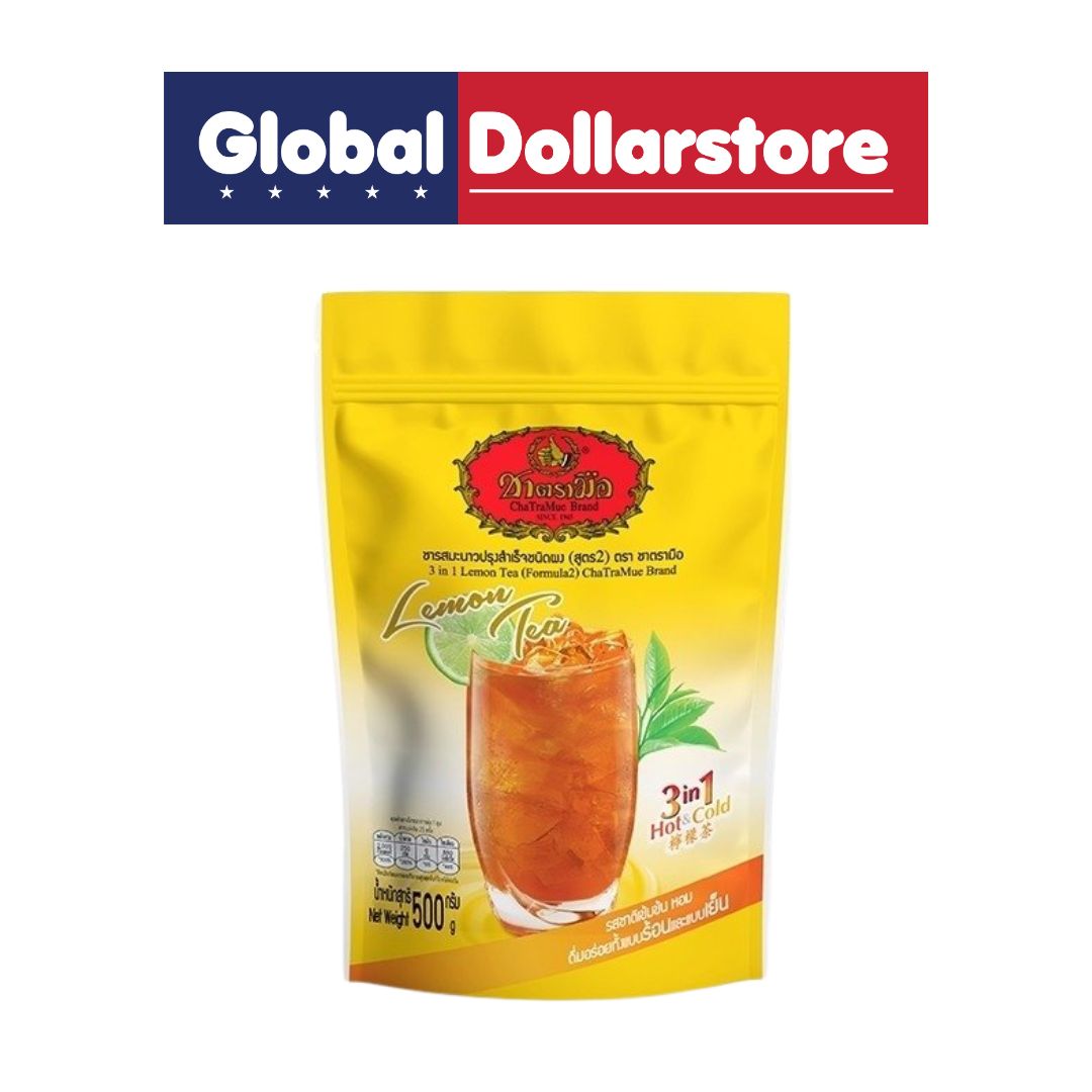 CHATRAMUE POWDERED INSTANT LEMON TEA 3IN1 HOT&COLD 100G