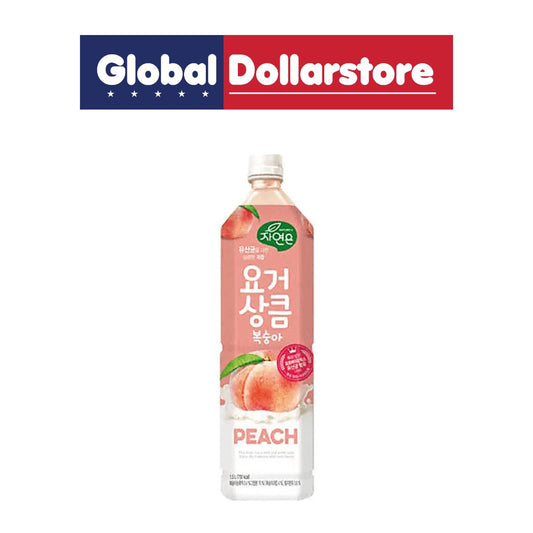 NATURE'S YOGUR PEACH 1.5L/12