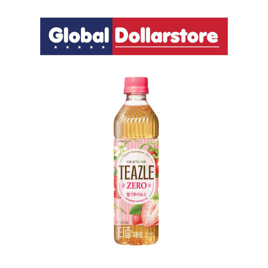 TEAZLE ZERO DRINK STRAWBERRY & ROOIBOS TEA 500ML/20