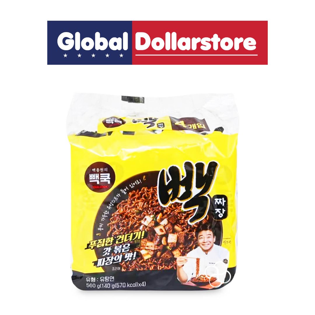 PAIK JJAJANG KOREAN STYLE BLACK BEAN NOODLES 140G/32