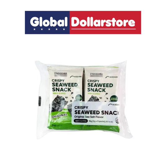 KODARI CRISPY SEAWEED SNACK 8S 2G/30