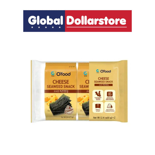 OFOOD CHEESE SEAWEED SNACK 4G 2S/40