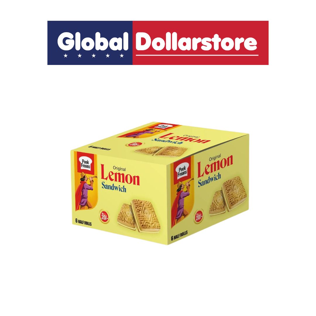 PEEK FREANS ORIGINAL LEMON SANDWICH 72G/6