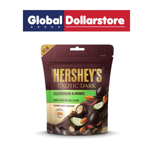 HERSHEY'S EXOTIC DARK CALIFORNIA ALMONDS WITH GUAVA AND CHILI 100G/48