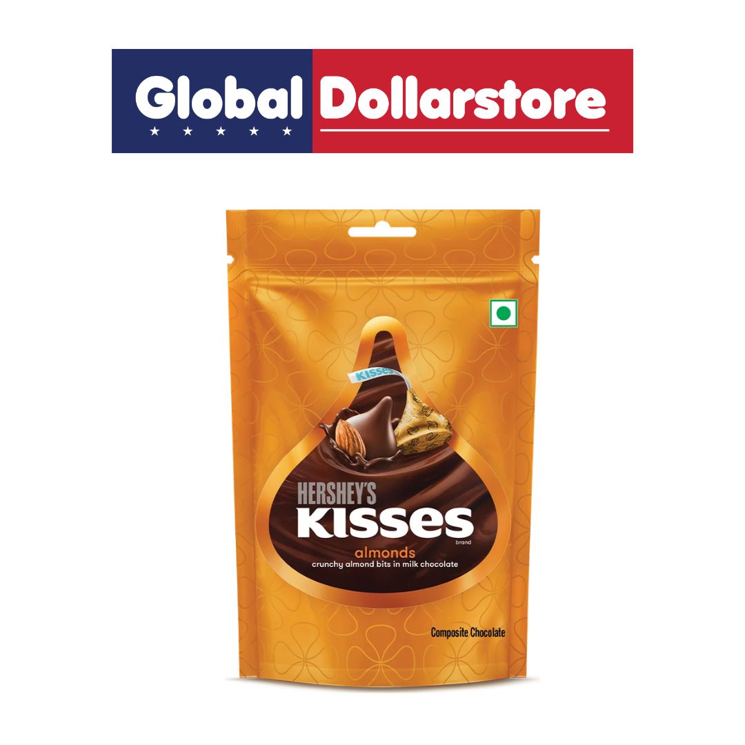 HERSHEY'S KISSES ALMOND CHOCOLATE 100.8G/48