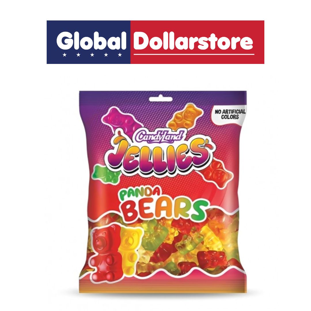CANDYLAND JELLIES PANDA BEARS 80G/24