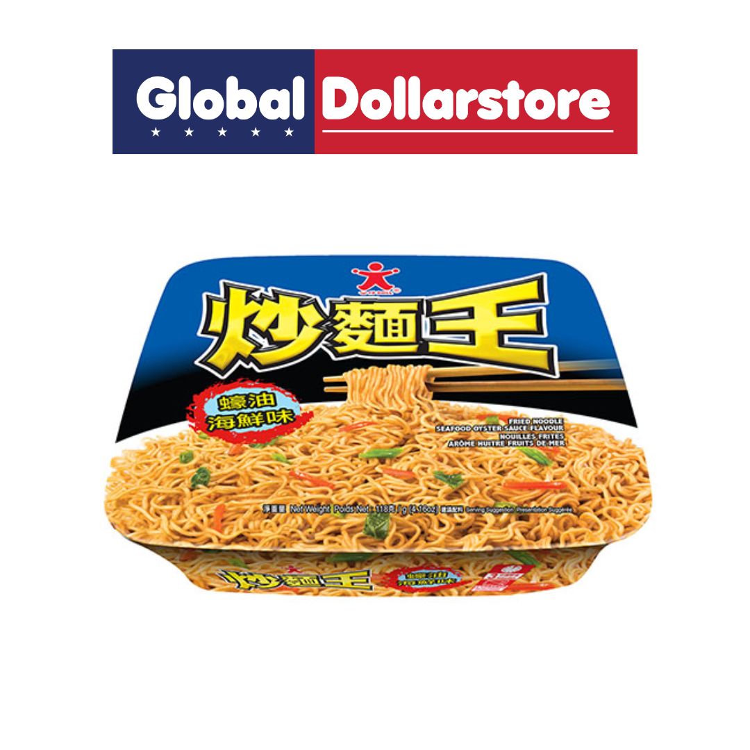 DOLL FRIED NOODLE SEAFOOD OYSTER SAUCE FLAVOUR 118G/12