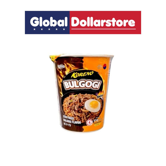 KORENO SPICY BULGOGI FLAVOR CUP  65G/30