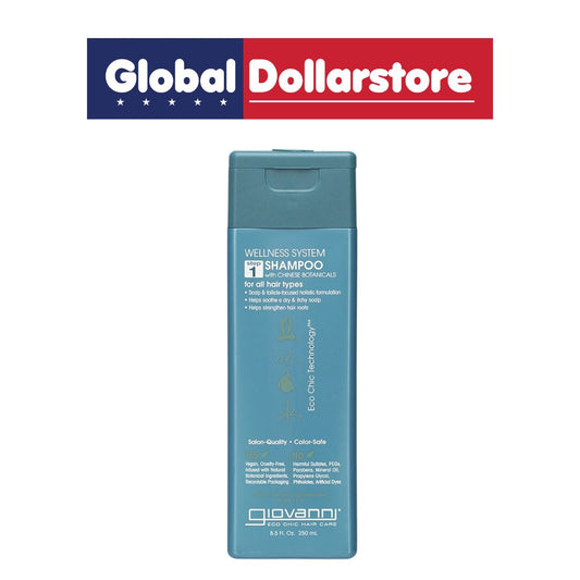 GIOVANNI WELLNESS SYSTEM SHMP (STEP 1)  8.5OZ/12