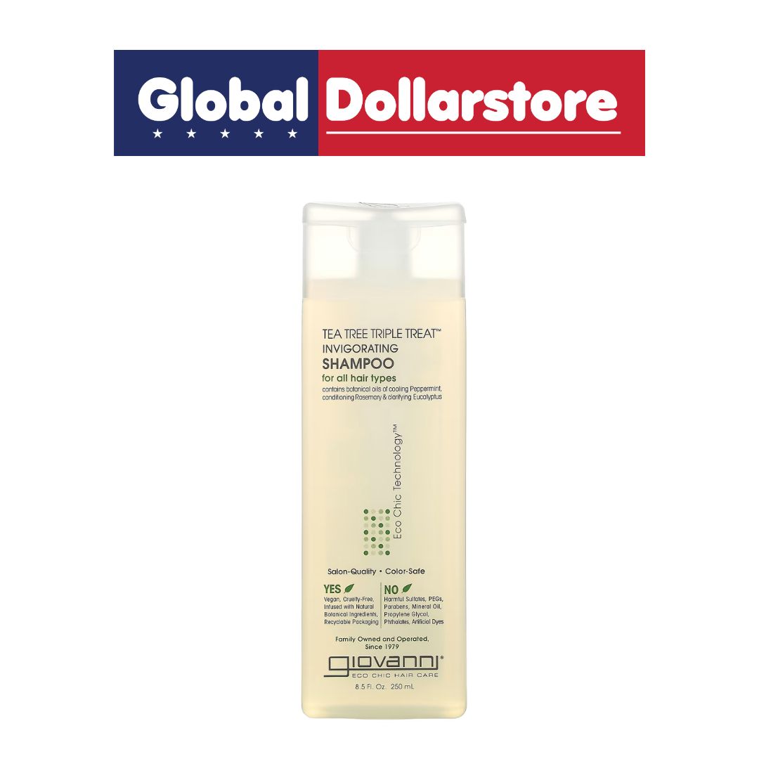 GIOVANNI TEA TREE TRIPLE TREAT SHMP 8.5OZ/12
