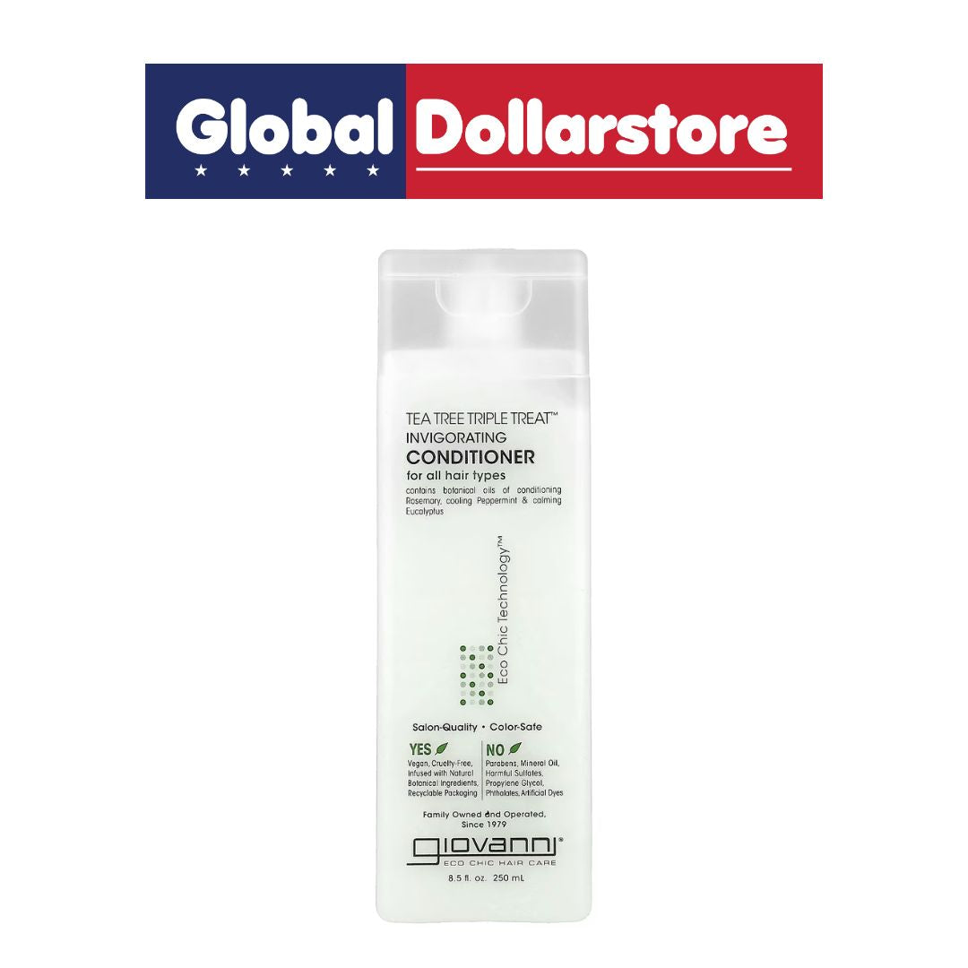 GIOVANNI TEA TREE TRIPLE TREAT COND 8.5OZ/12