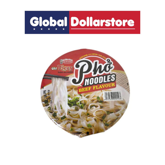 ACECOOK OH!RICEY INSTANT PHO BEEF NOODLES CUP 71G/12