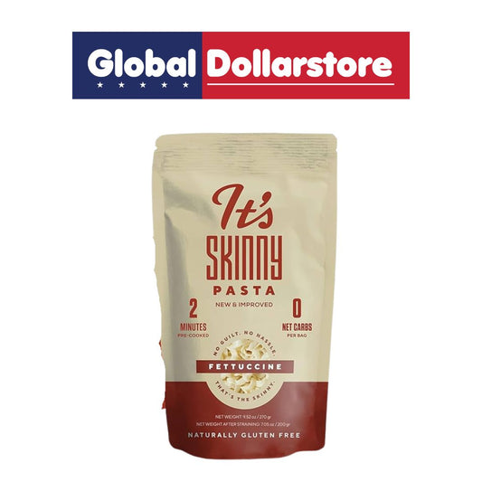 ITS SKINNY ORGANIC PASTA FETUCCINE 9.52OZ/6