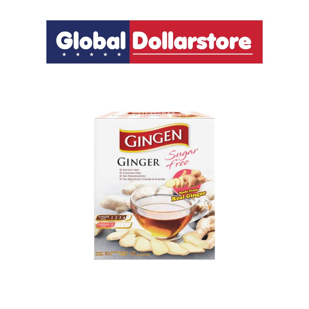 GINGEN INSTANT 100% GINGER TEA 10S 5G/24