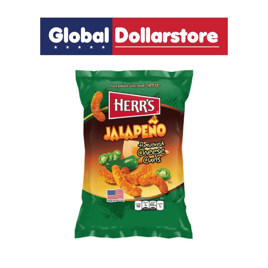 HERR'S JALAPENO CHEESE CURLS 6OZ/12
