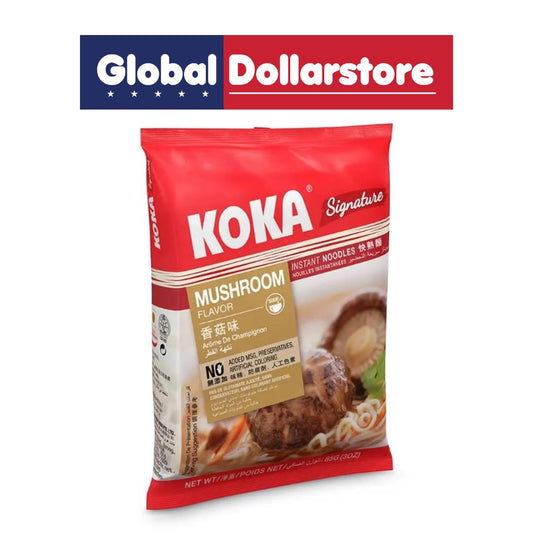 KOKA NOODLES MUSHROOM FLAVOR 85G/30
