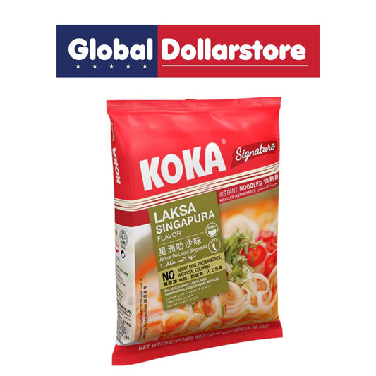 KOKA NOODLES LAKSA SINGAPURA FLAVOR 90G/30