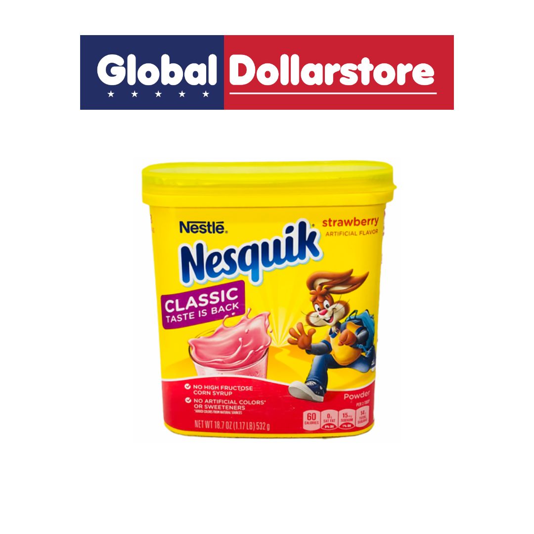 NESQUIK STRAWBERRY 18.7 OZ/6