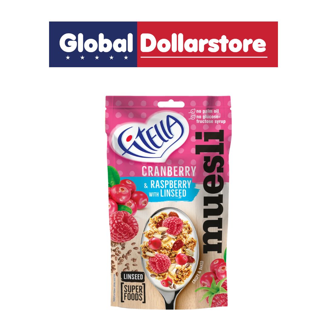 FITELLA YOGURT MUESLI WITH CRANBERRY 50G/15