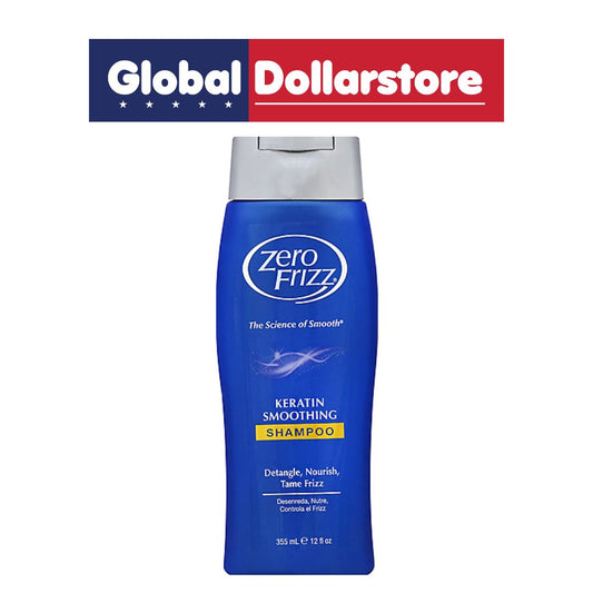 HRB ZERO FRIZZ KERATN SMTHING SHAMP 12 OZ/6