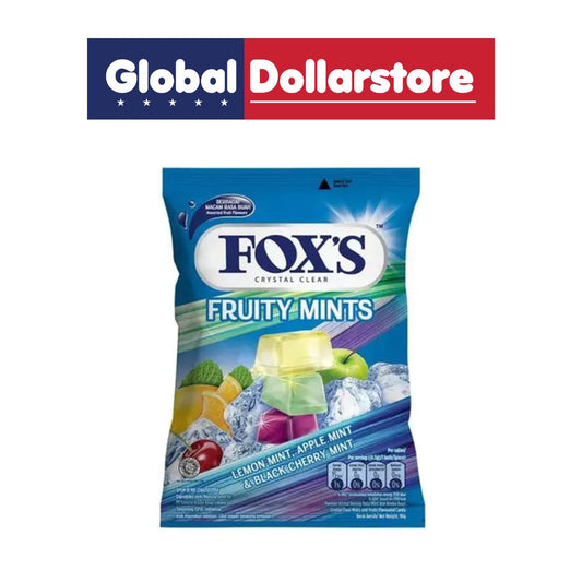 FOXS CANDY FRUITY MINT 90G/24