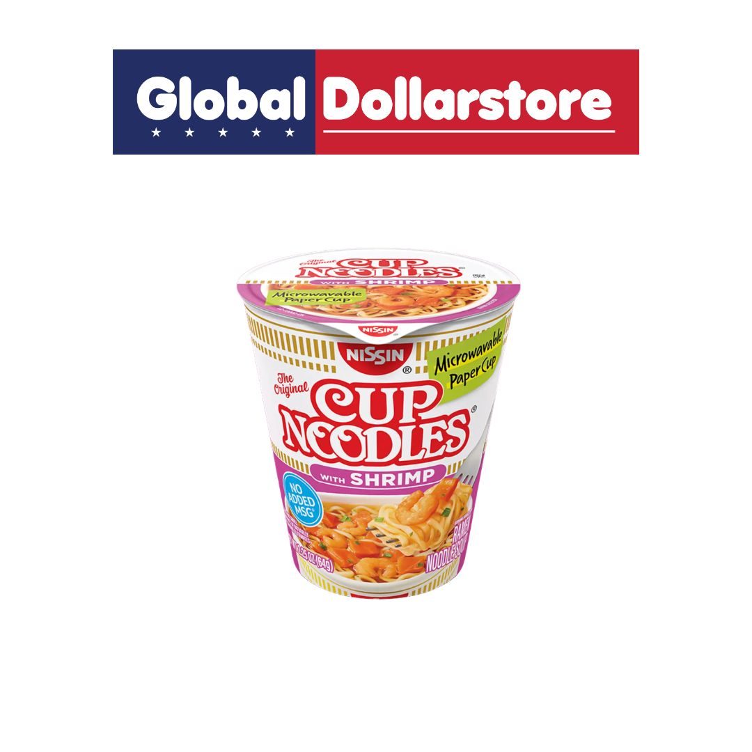 NISSIN CUP NOODLES SHRIMP FLAVOR 71G/24