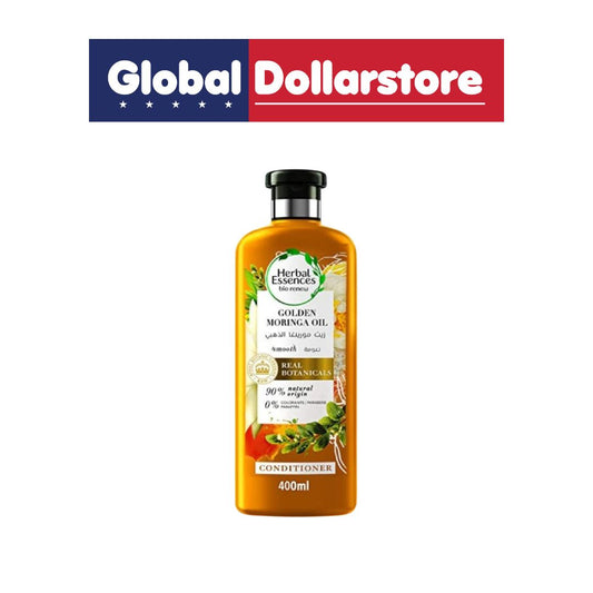 HERBAL ESSENCES BIO RENEW GOLDEN MORINGA CONDITIONER 400ML/6