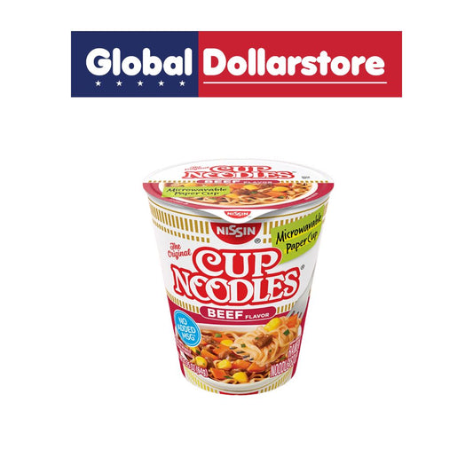 NISSIN CUP NOODLES BEEF FLAVOR 71G/24