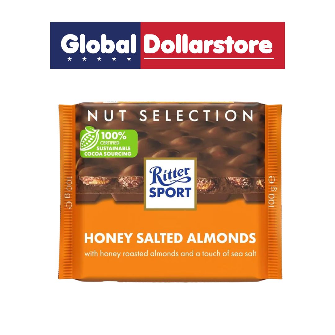 RITTER SPORT SALTED ALMONDS 100G/11