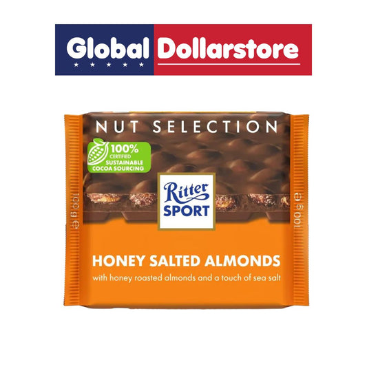 RITTER SPORT SALTED ALMONDS 100G/11