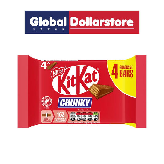 KITKAT CHUNKY MILK 4S 128G/24