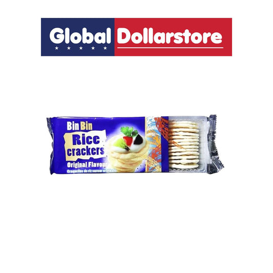 BIN BIN RICE THIN CRACKERS ORIGINAL FLAVOUR 100G
