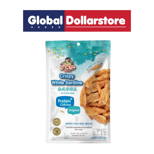 CHAOLAY CRISPY WHITE SARDINES ORIGINAL 100G