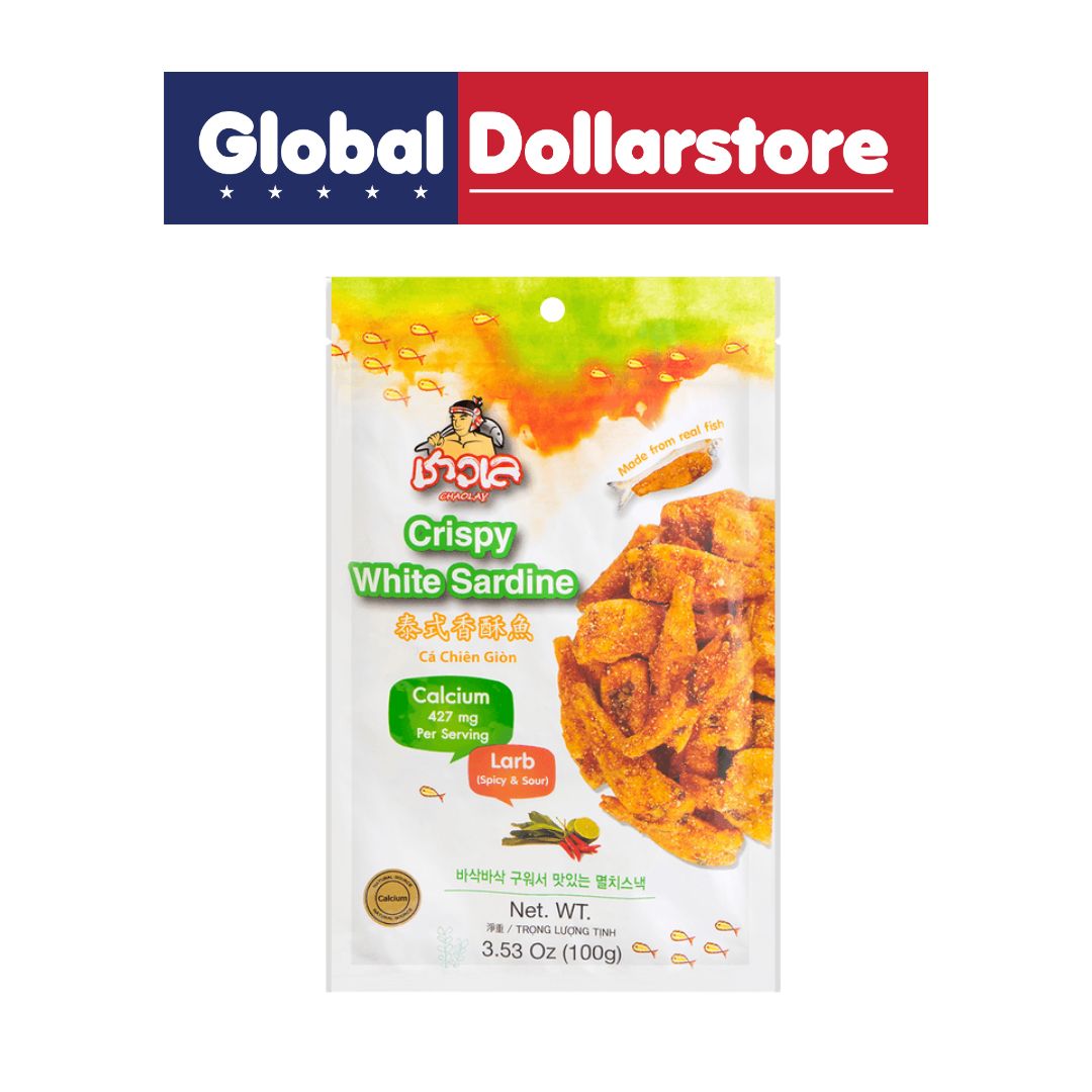 CHAOLAY CRISPY WHITE SARDINES SWEEET CHILI TASTE 100G