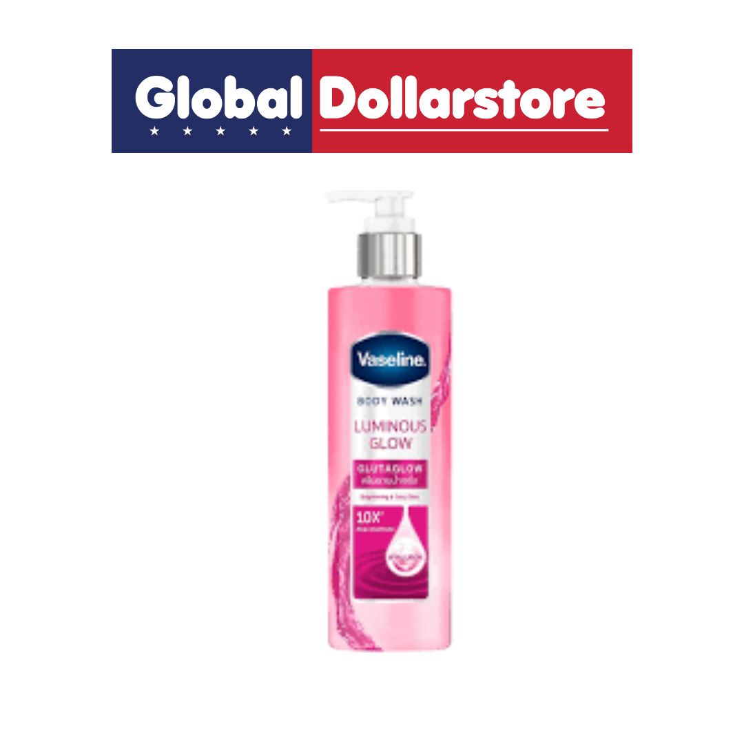 VASELINE LUMINOUS GLUTAGLOW BODY WASH PUMP 425ML/8