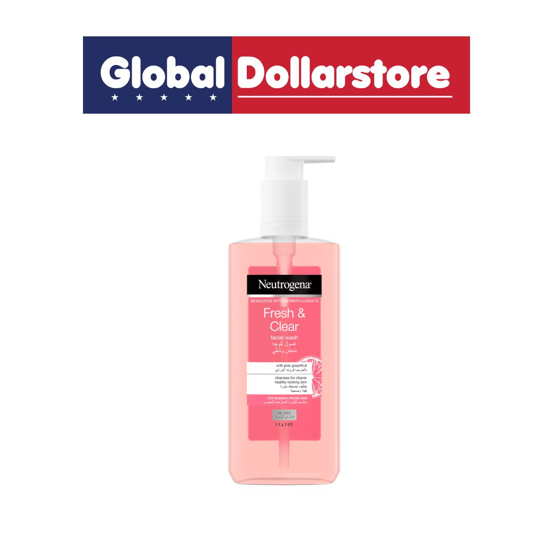 NEUTROGENA VISIBLY CLEAR FACE WASH PINK GRAPEFRUIT PUMP 200ML