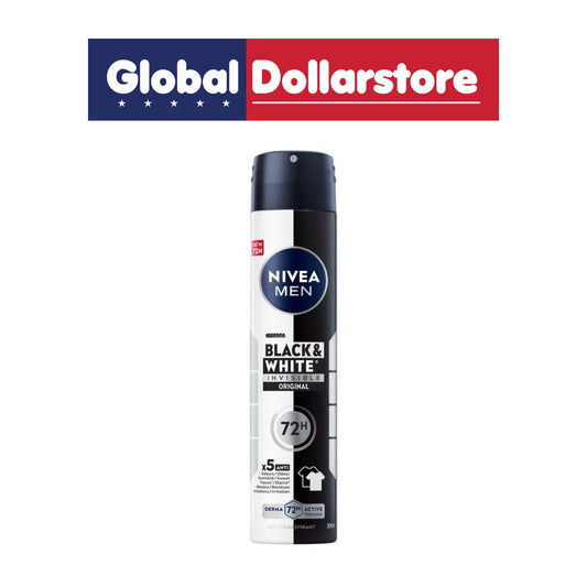 NIVEA MEN INVISIBLE ORIGINAL ANTI-PERSPIRANT SPRAY 72HR 150ML/6