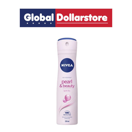 NIVEA PEARL & BEAUTY ANTI-PERSPIRANT SPRAY 48HR 150ML/6