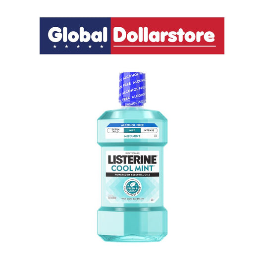 LISTERINE MILD & MINTY ALCOHOL FREE MOUTHWASH 250ML /6