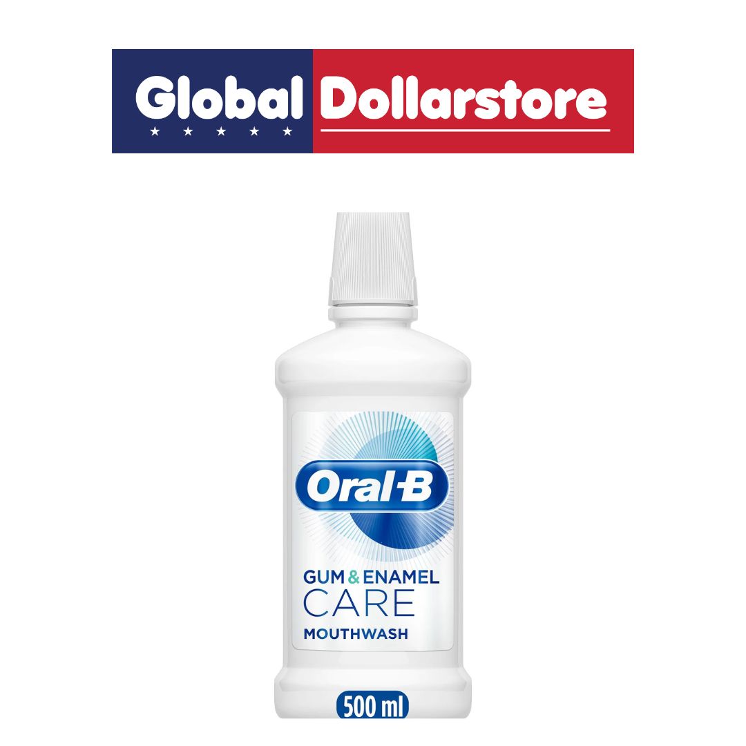 ORAL B  GUM & ENAMEL CARE MOUTHWASH 500ML/6