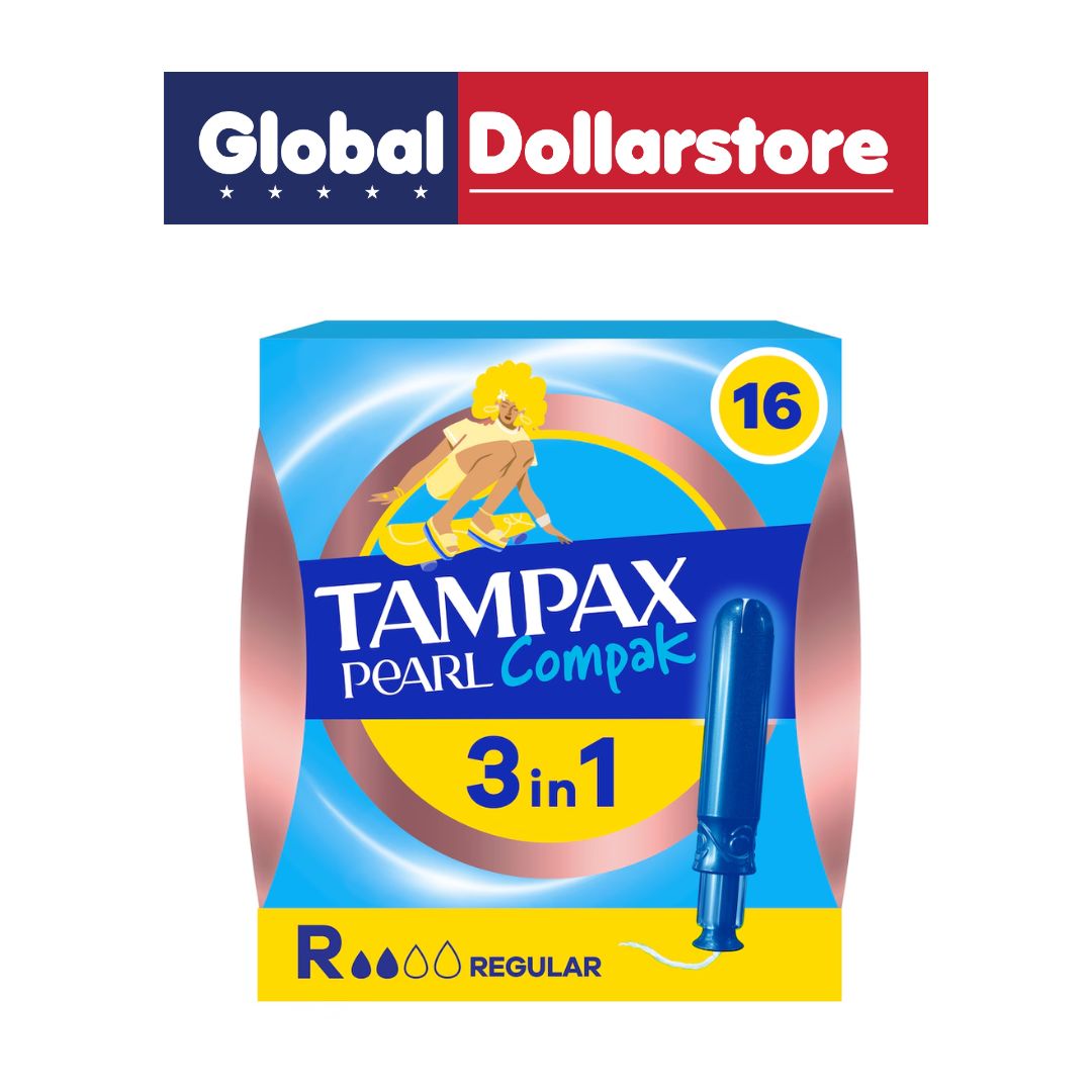 TAMPAX COMPAK PEARL REGULAR 16S 200G/8