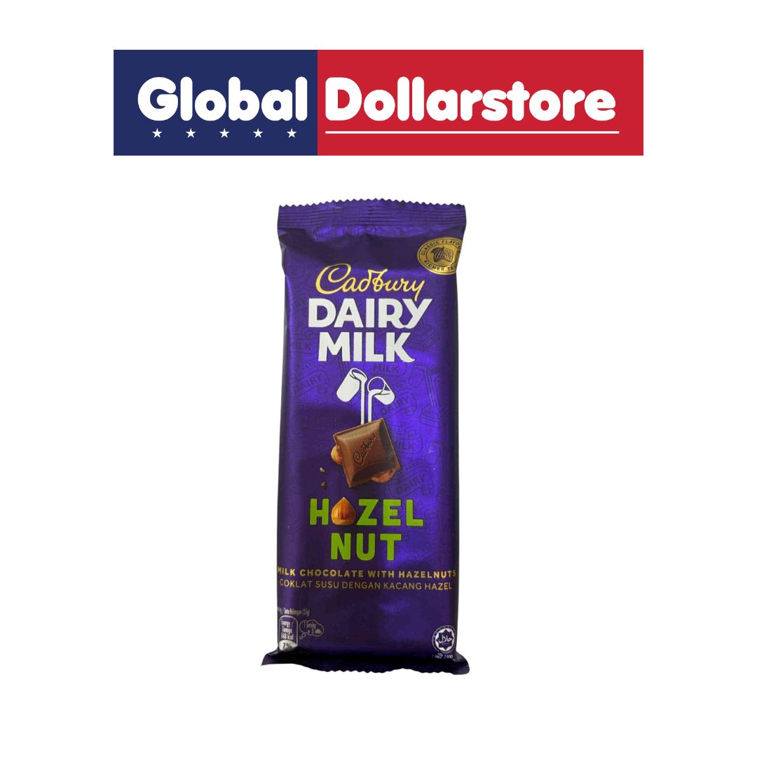 CADBURY BAR HAZELNUT 130G/72