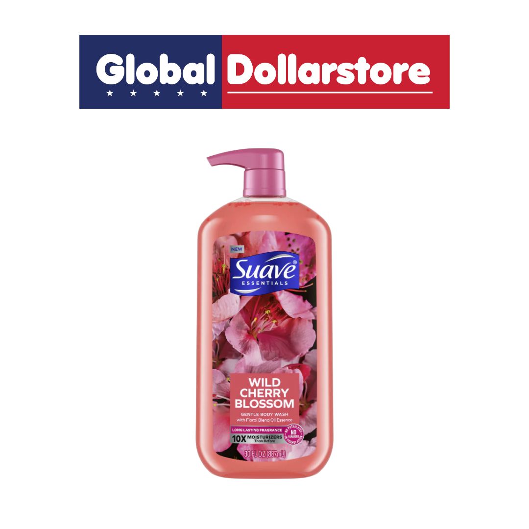 SUAVE WILD CHERRY BLOSSOM BODY WASH1L