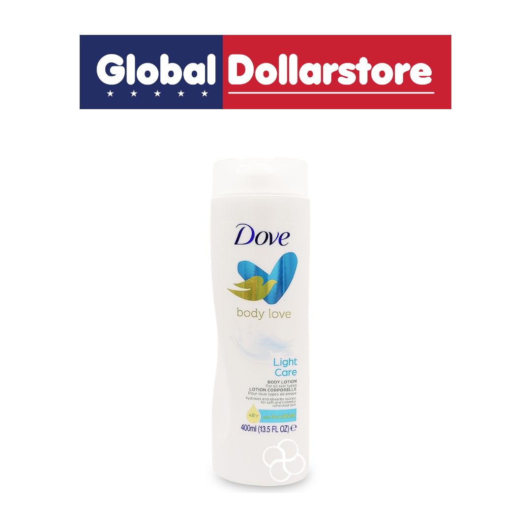 DOVE LIGHT CARE BODY LOTION400ML