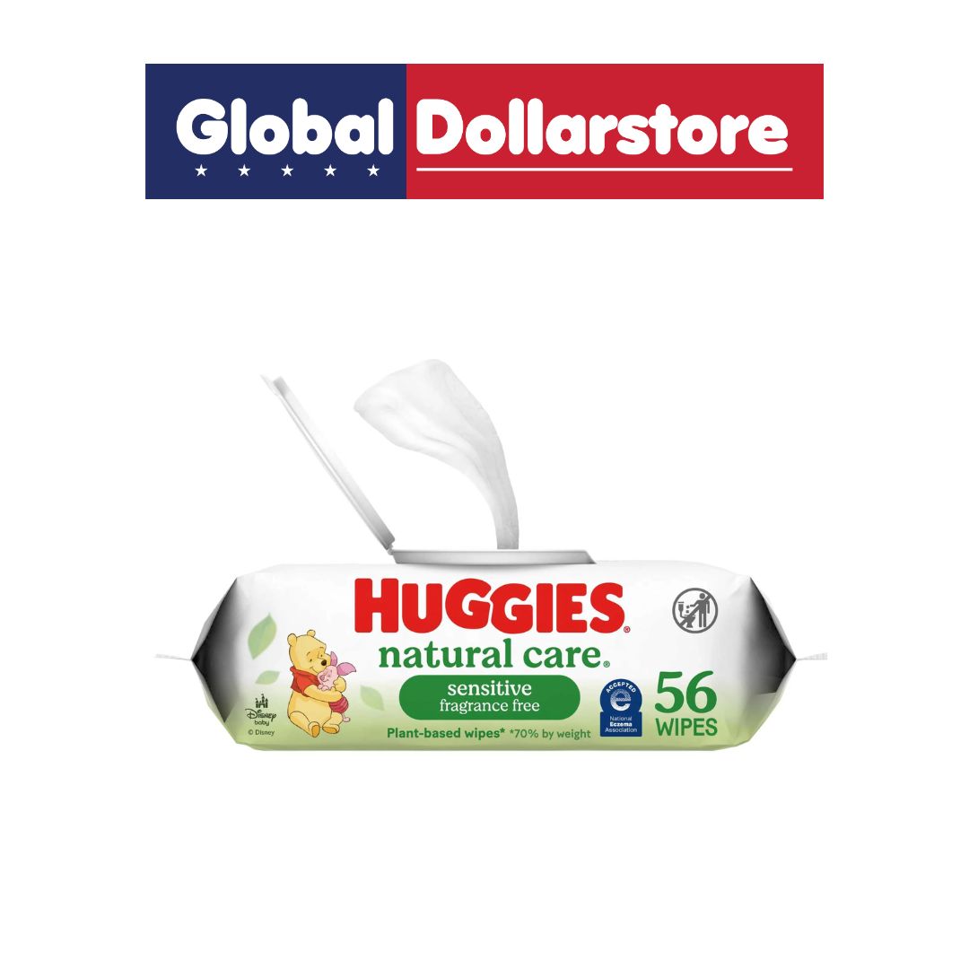 HUGGIES NATURAL CARE BABY WIPES56s